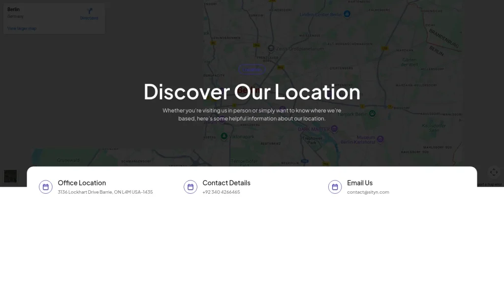 Location #5 template screenshot