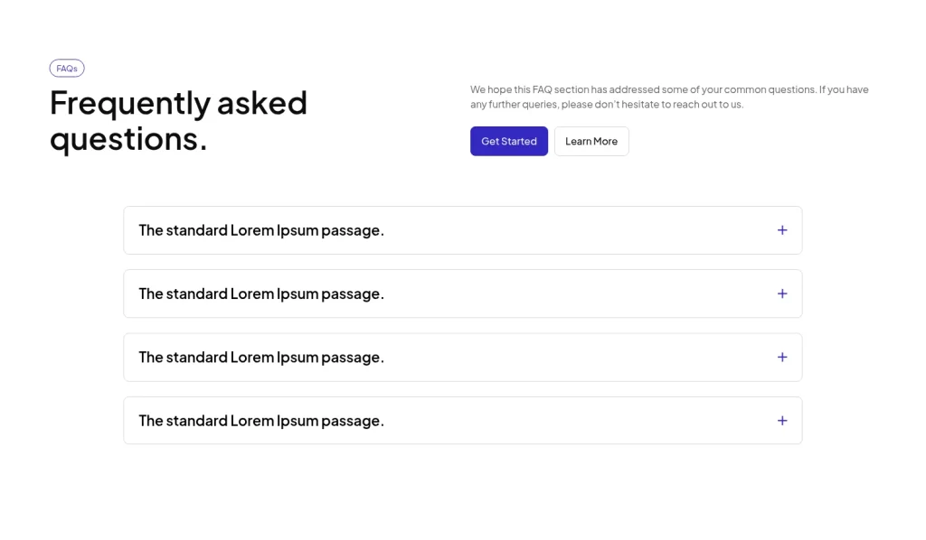 FAQ #5 template screenshot