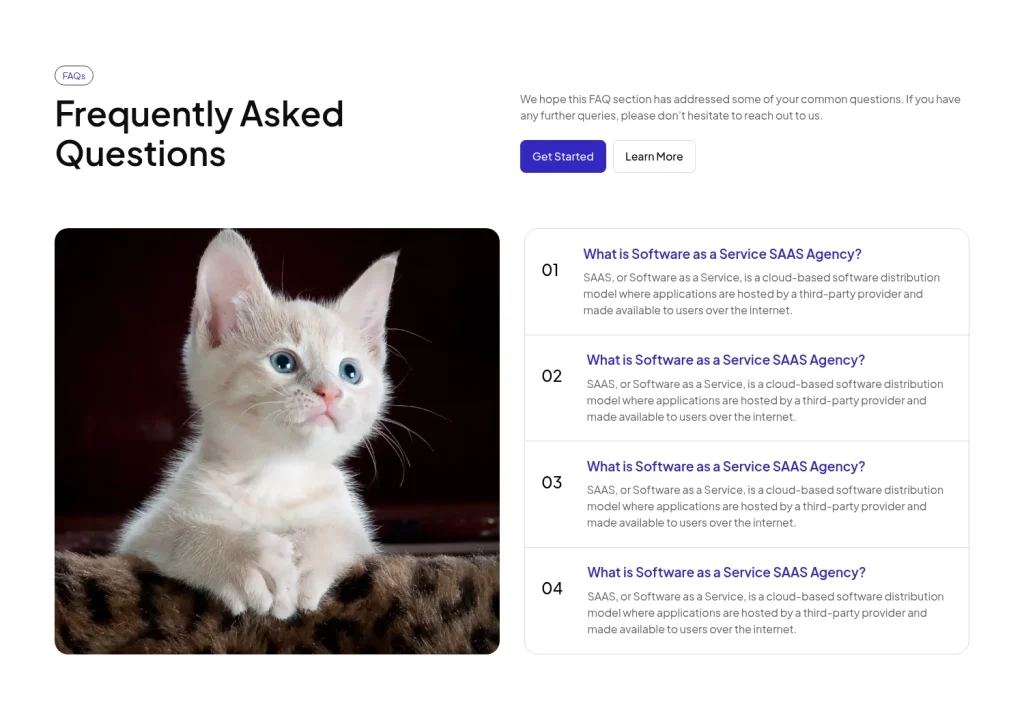 FAQ #4 template screenshot