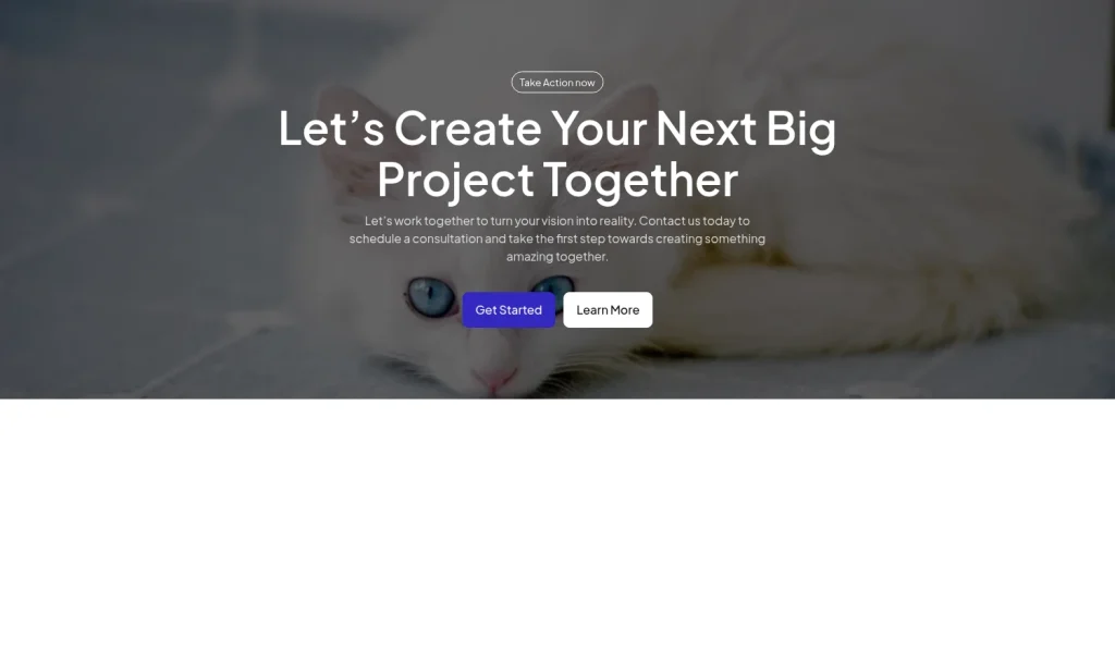 CTA #1 template screenshot