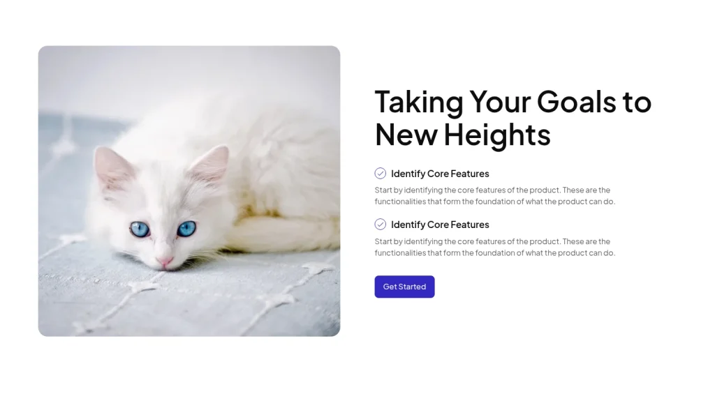 Features #6 template screenshot