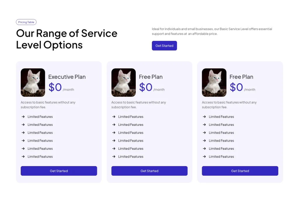 Pricing #12 template screenshot