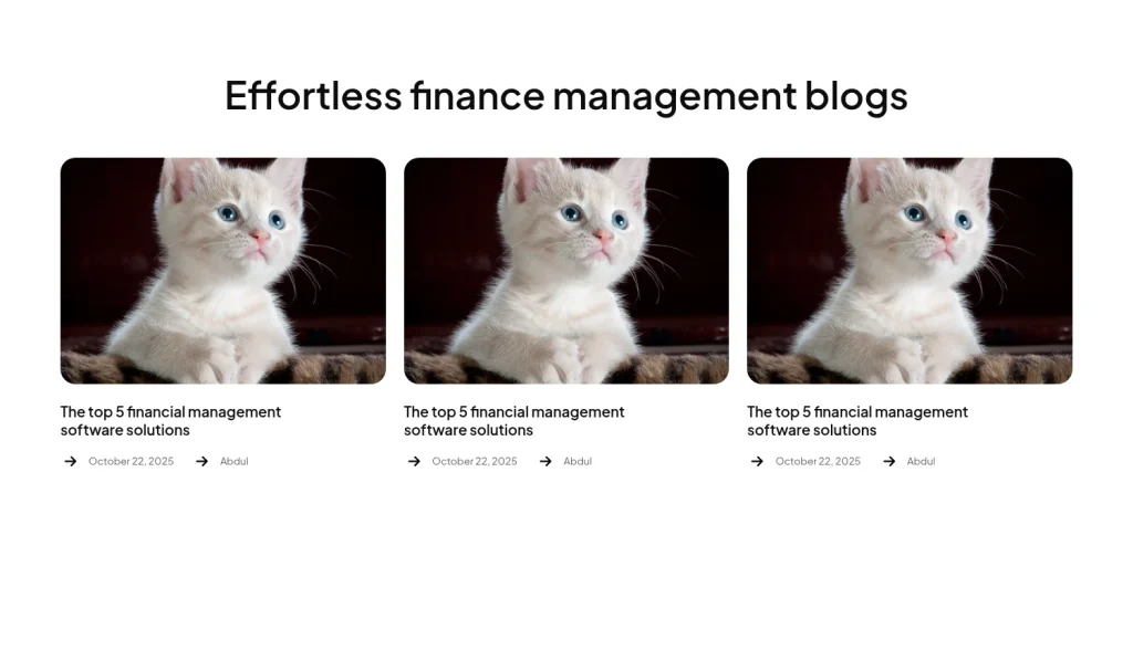 Blog #1 template screenshot