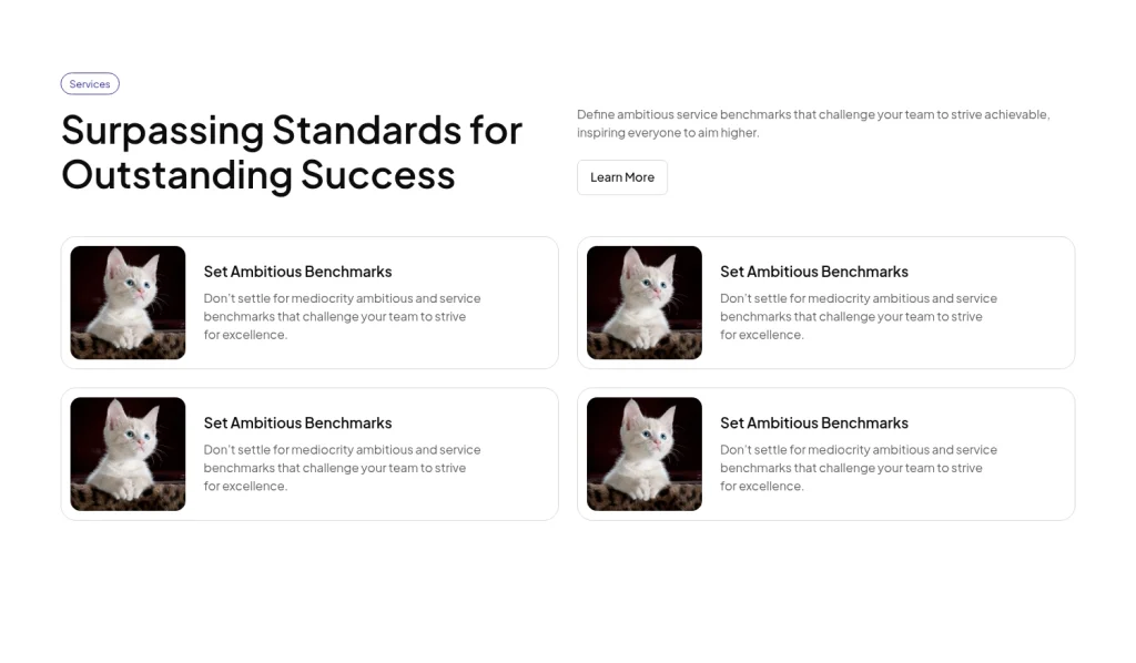 Services #6 template screenshot