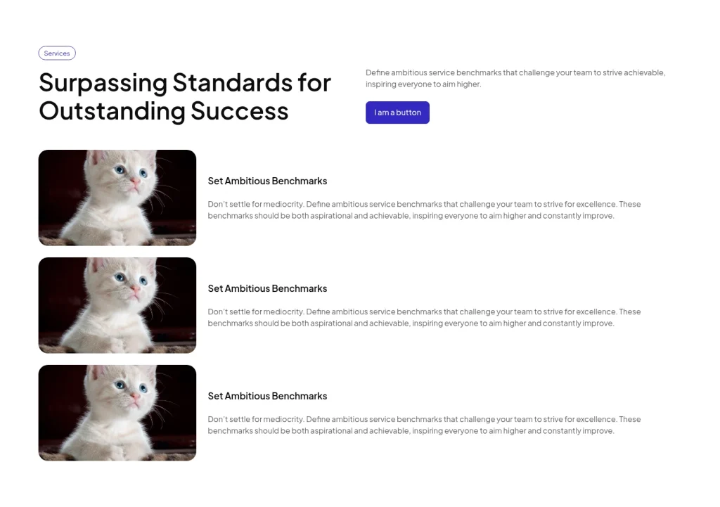 Services #4 template screenshot