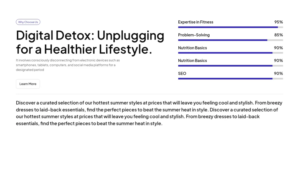 Why Choose Us #12 template screenshot