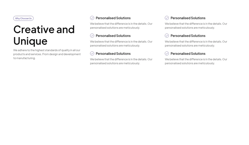 Why Choose Us #5 template screenshot