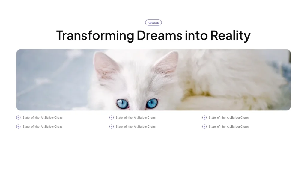 About us #14 template screenshot