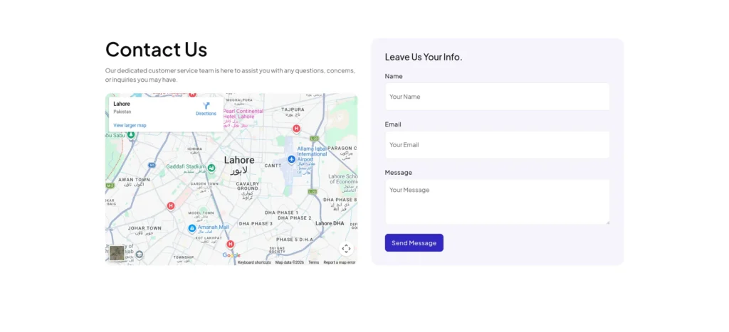 Contact #10 template screenshot